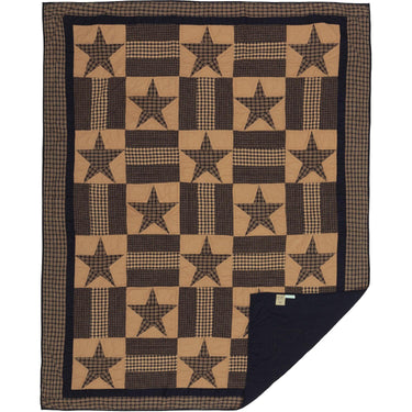 Teton Star Twin Quilt 68Wx86L VHC Brands - The Fox Decor